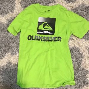 Boys size Large quicksilver shirt
